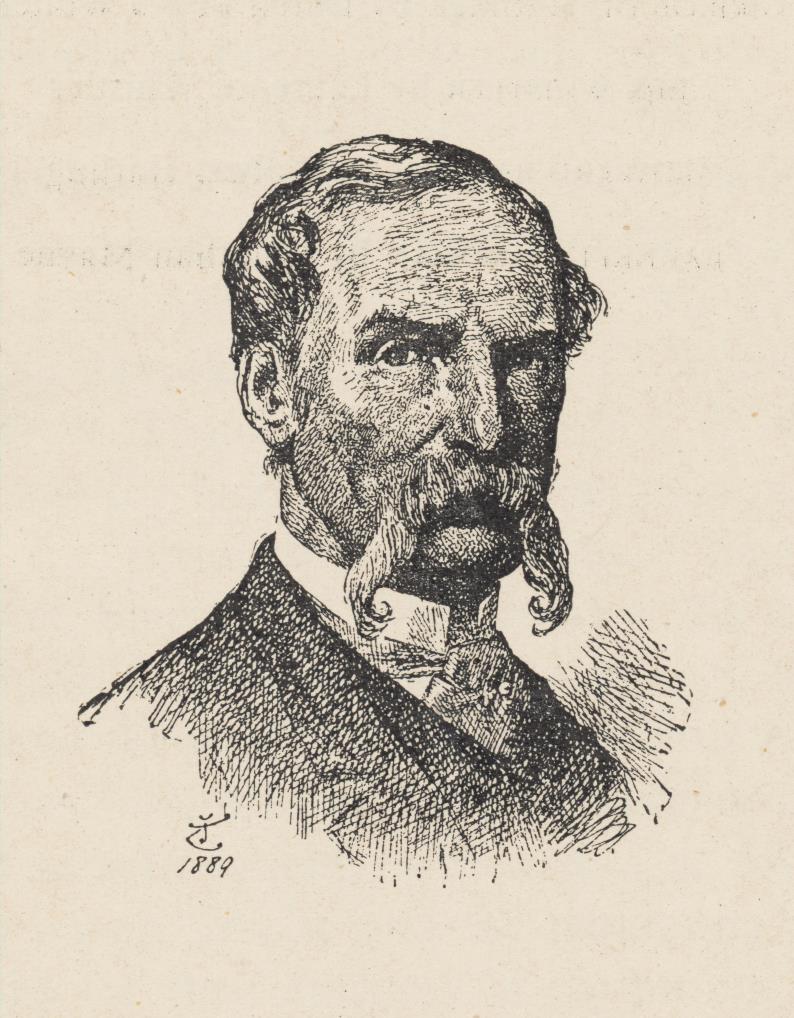 Tenniel self-portrait 1889
